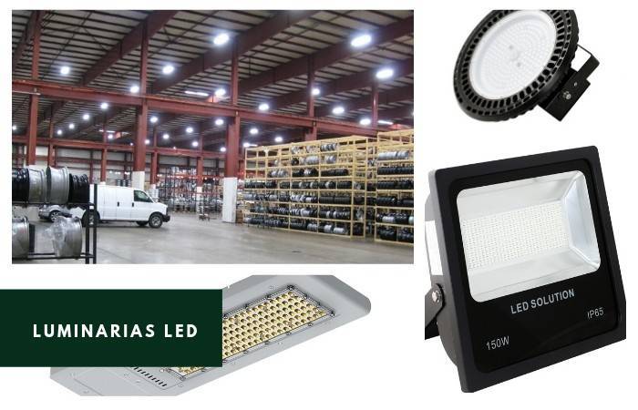 Iluminacin LED industrial interior y exterior